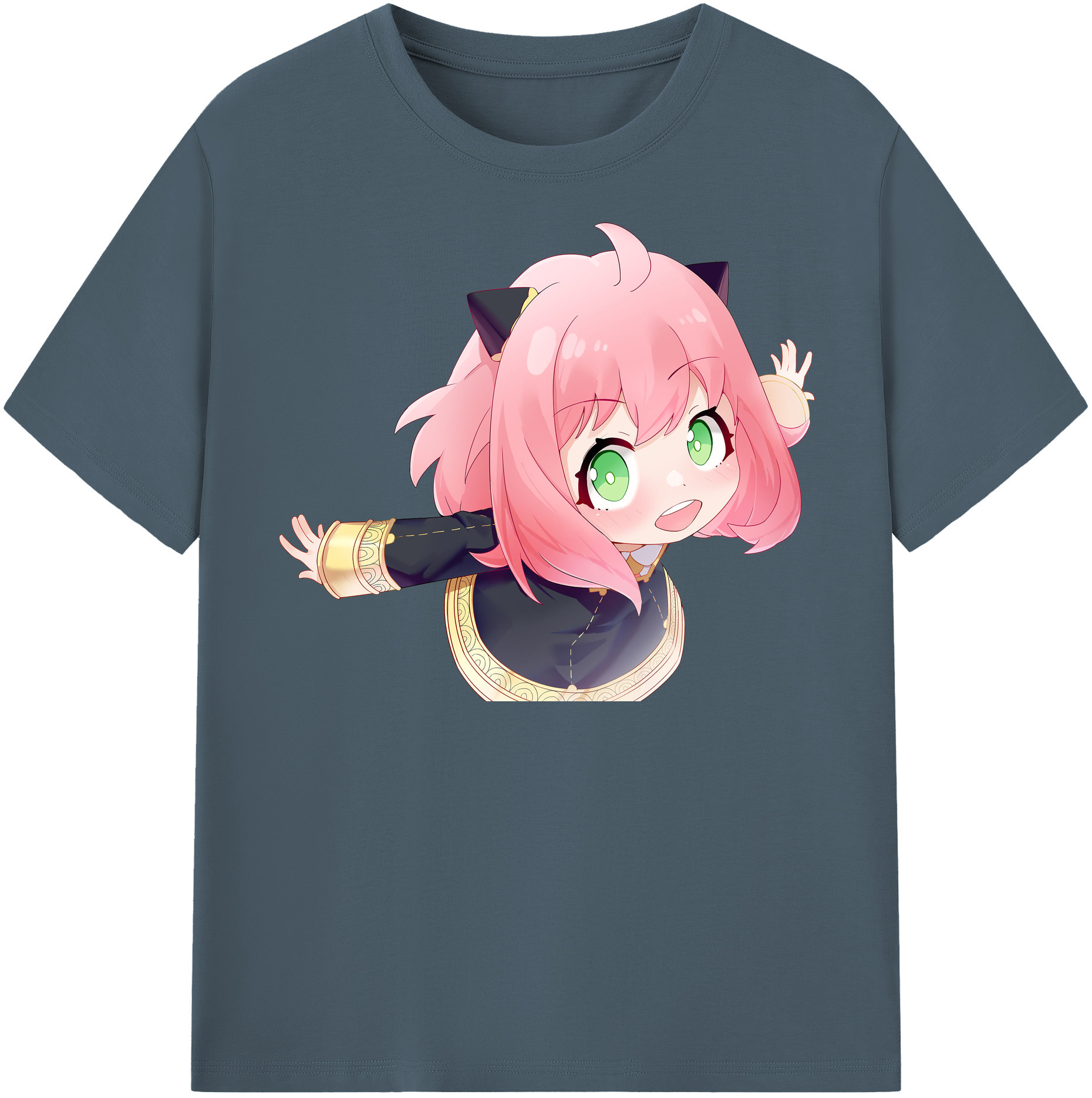 （画像用） SPY×FAMILY间谍家家酒 綿100％半袖Tシャツ（フロントプリント）